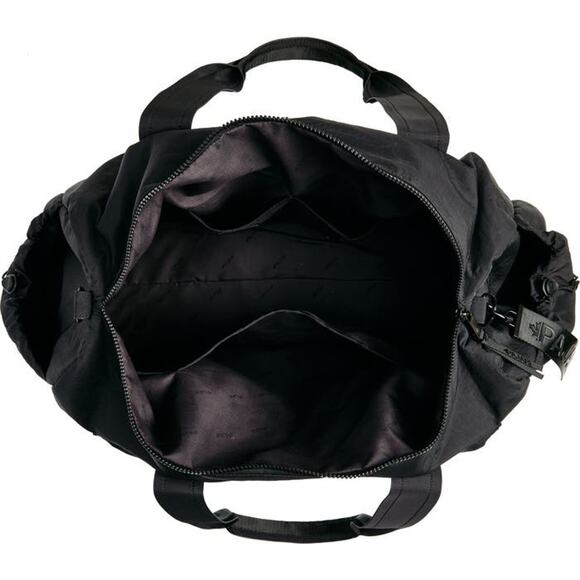 2 NEW PAJAR CANADA Black Nylon Ripstop Backpack Travel Weekender Duffel Bag Set - Picture 8 of 16